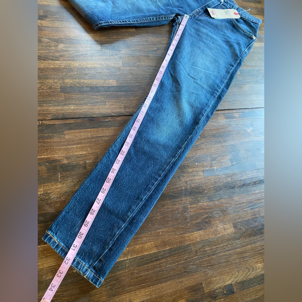 Levis 512 Jeans Mens 30x32 Blue Slim Fit Tapered Leg Denim Pants Stretch NWT - Picture 14 of 15